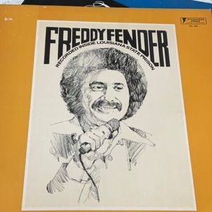Freddy Fender “Recorded inside Louisiana State prison,” Vinyl Album